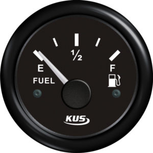 KUS brennoljuvísari svartur 0-190ohm 12/24v
