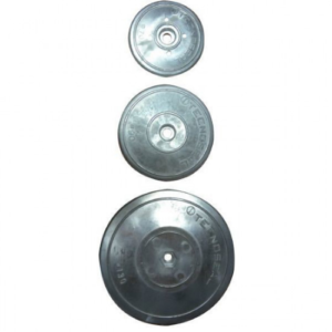 Zink Rund 70 mm. 250 gr.