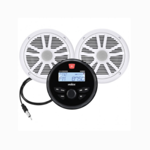 G4 600S marine radio v/2 stk 6.5" hátalarum