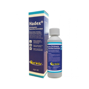 Hadex Drekkivatnsreins 250 ml.