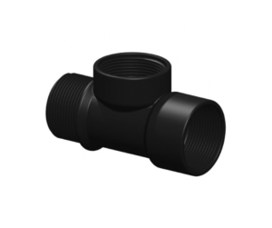Trudesign T-stykki 1 1/2" hann/hon/hon
